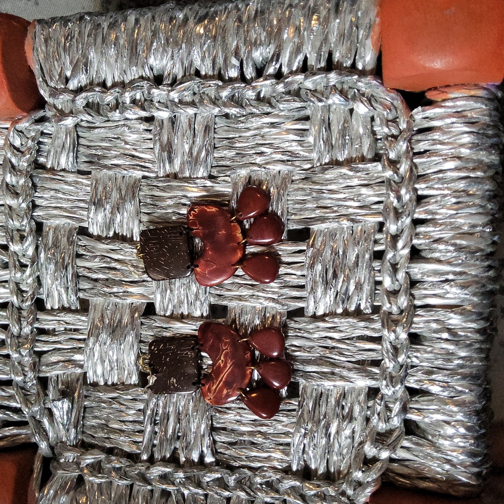 Tagua Nut Earrings